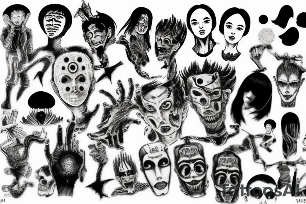 junji ito tattoo idea