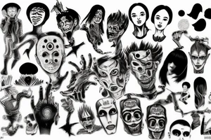 junji ito tattoo idea