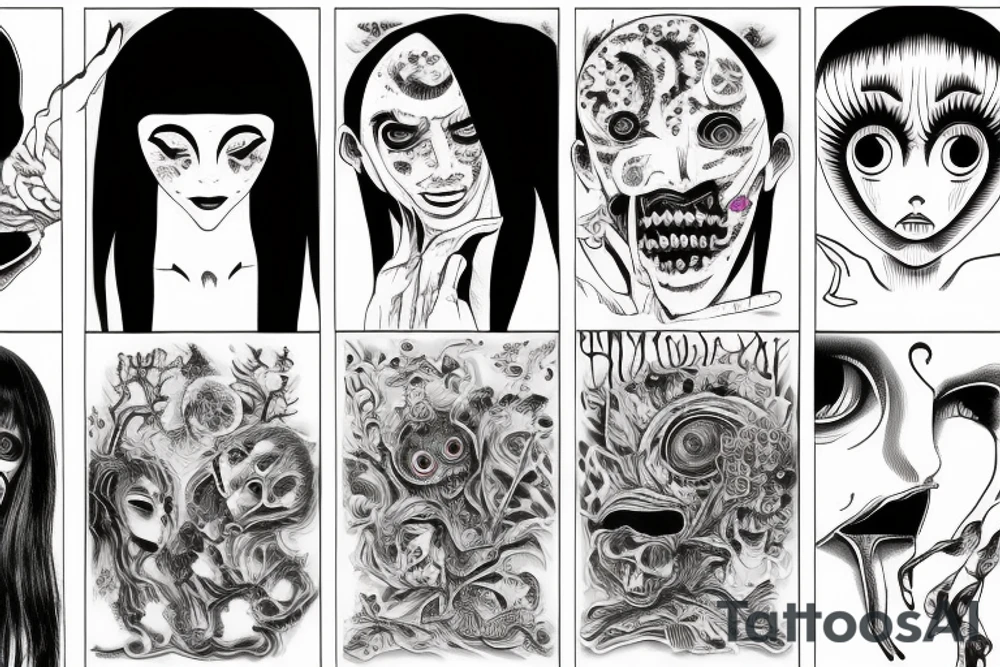 junji ito tattoo idea