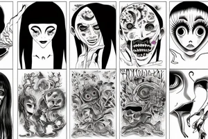 junji ito tattoo idea