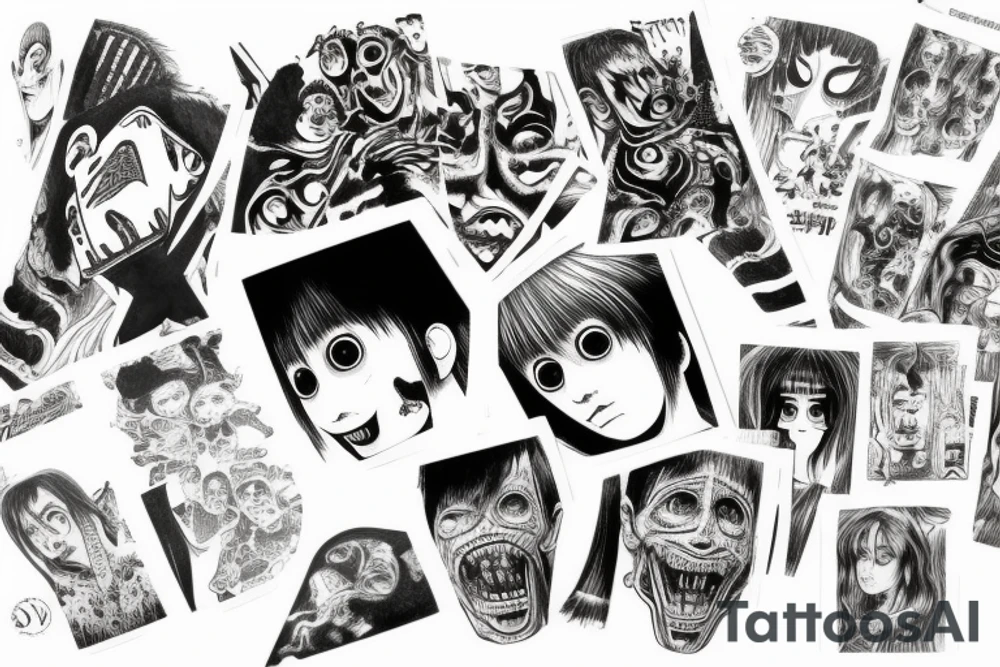 junji ito tattoo idea