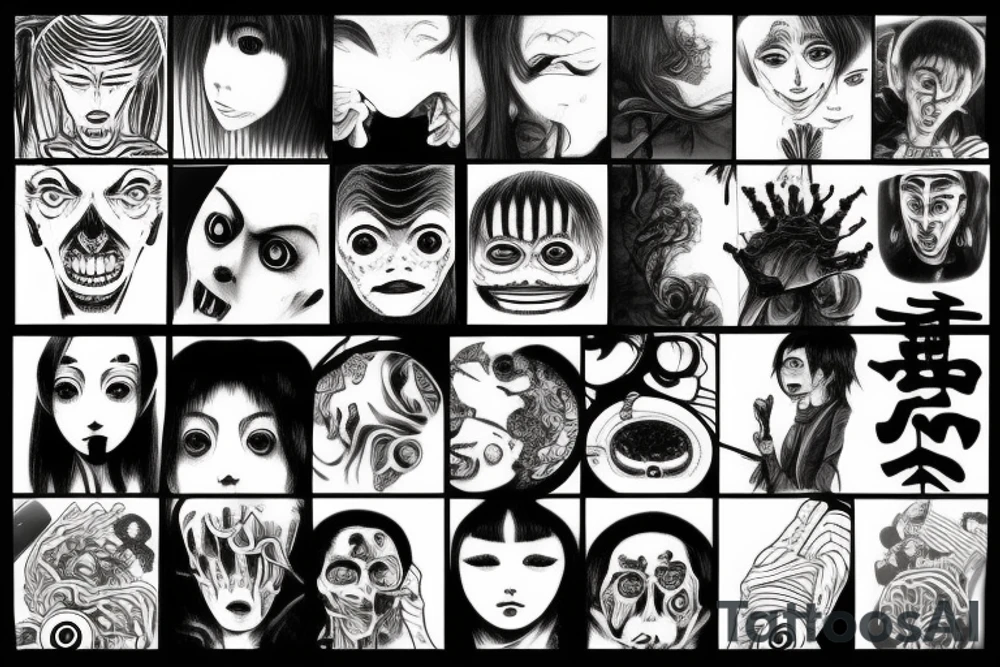 junji ito tattoo idea