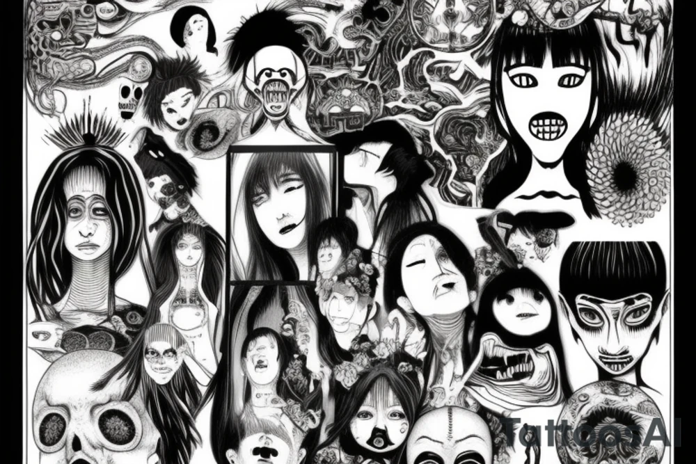 junji ito tattoo idea