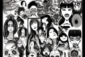 junji ito tattoo idea