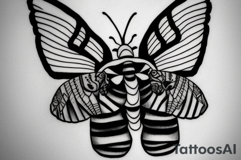 deaths head hawkmoth tattoo idea