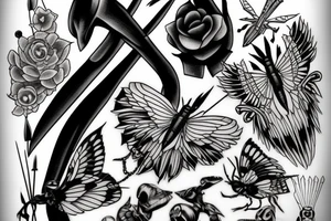 death hawkmoth tattoo idea