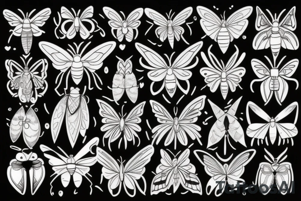 moth tattoo idea