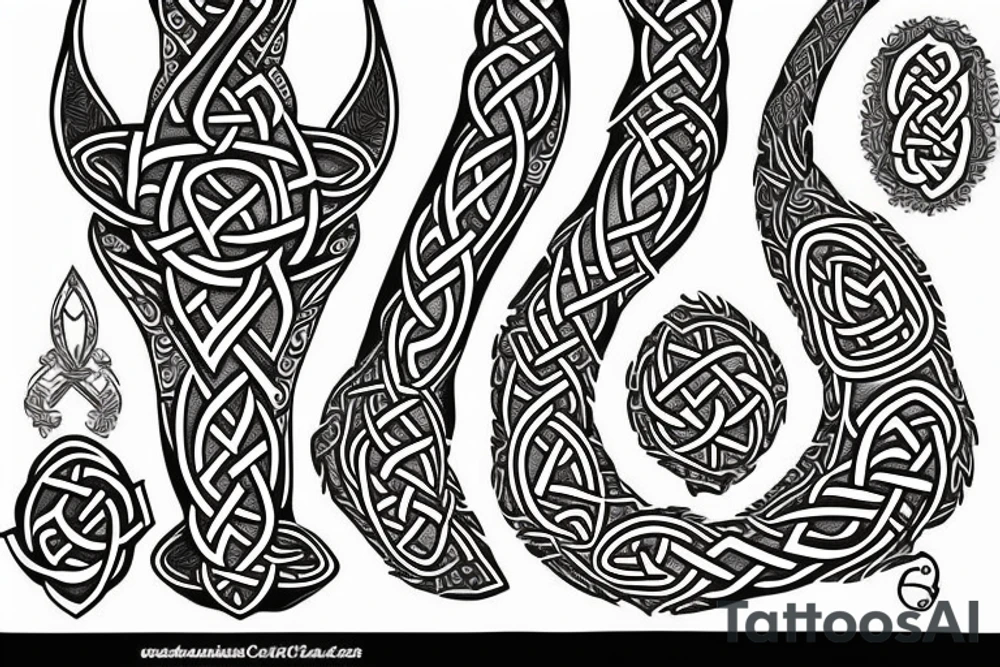 Name emilia celtic tattoo idea