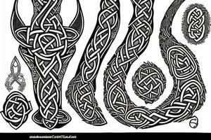 Name emilia celtic tattoo idea