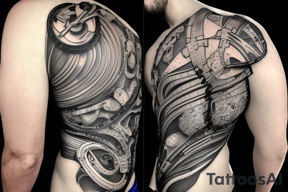 Atlas titan with the name Atlas tattoo idea