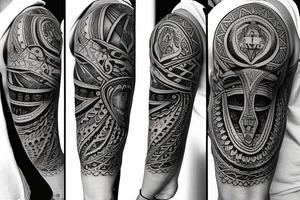Design a tattoo for placement on the shoulder, which creatively incorporates the hamsa hand ,  basketball, and a lion. tattoo idea