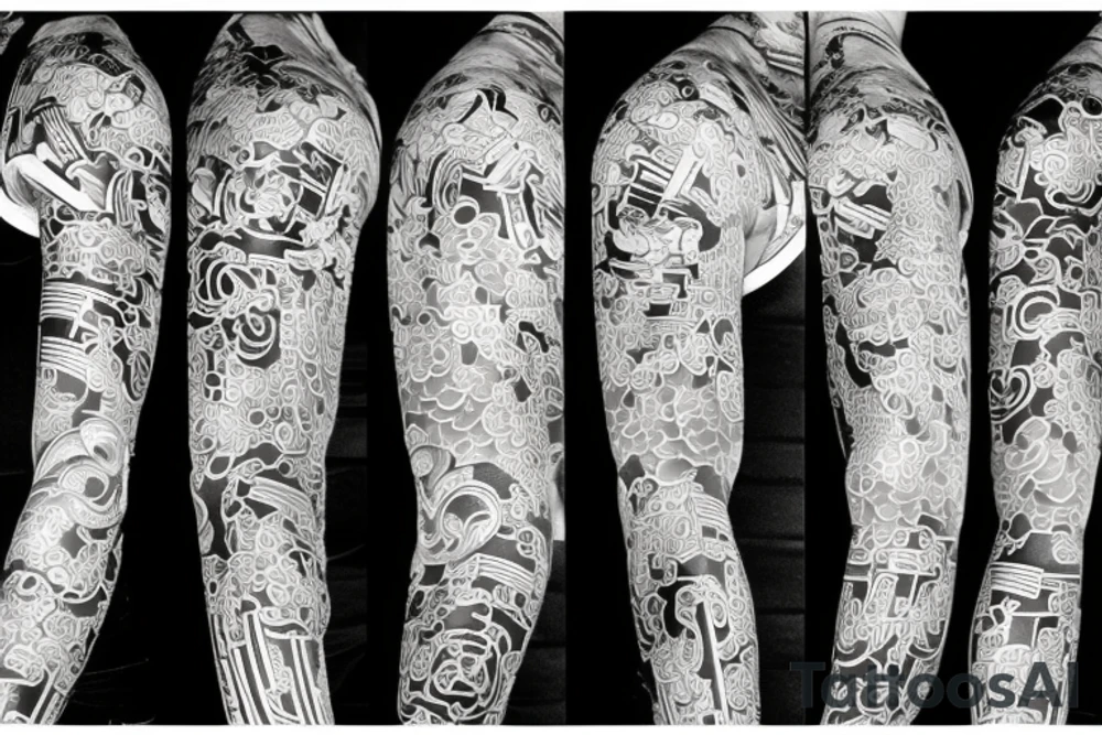 neo japanese style tattoo tattoo idea