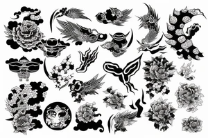 neo japanese style tattoo tattoo idea