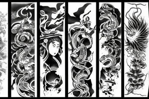 neo japanese style tattoo tattoo idea