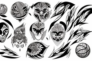 Fenix, basketball and the third eye tattoo idea