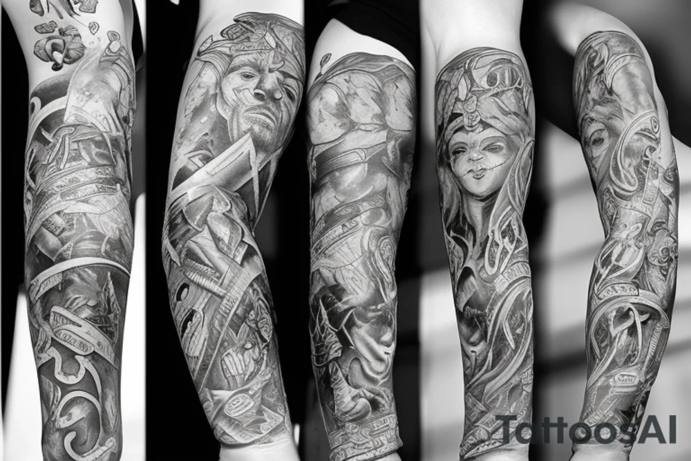 A fenix king tattoo idea