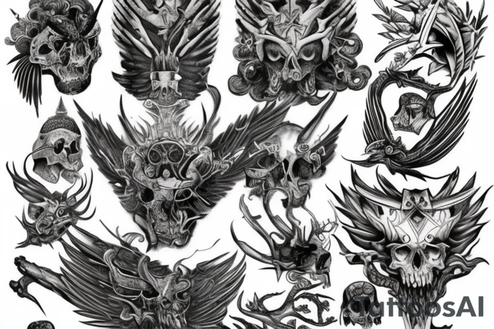 A fenix king tattoo idea