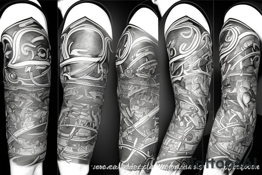 Lost antlantide tattoo idea