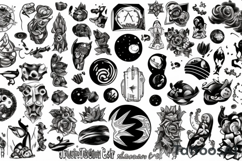 Universe tattoo idea