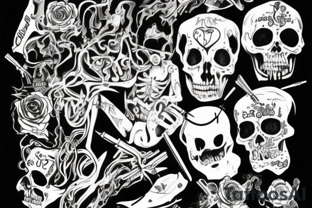 Gangsta tattoo idea