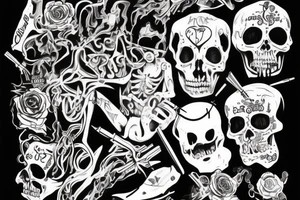 Gangsta tattoo idea