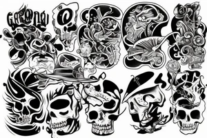 Gangsta tattoo idea