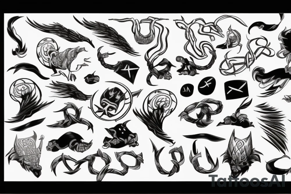 Norse runner tattoo idea