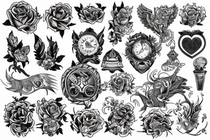 running tattoo idea