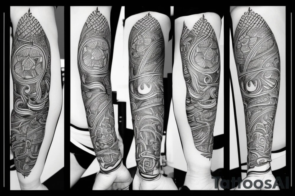 running tattoo idea
