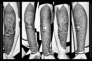 running tattoo idea