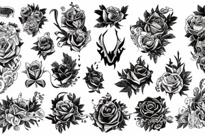running tattoo idea