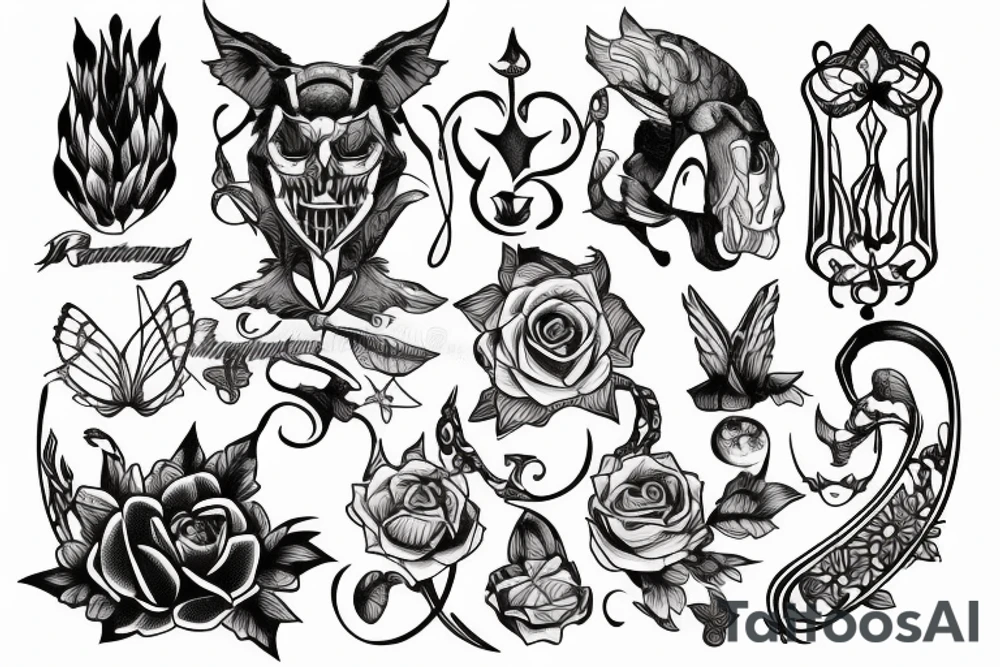running tattoo idea