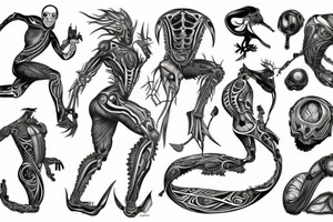 person running tattoo idea