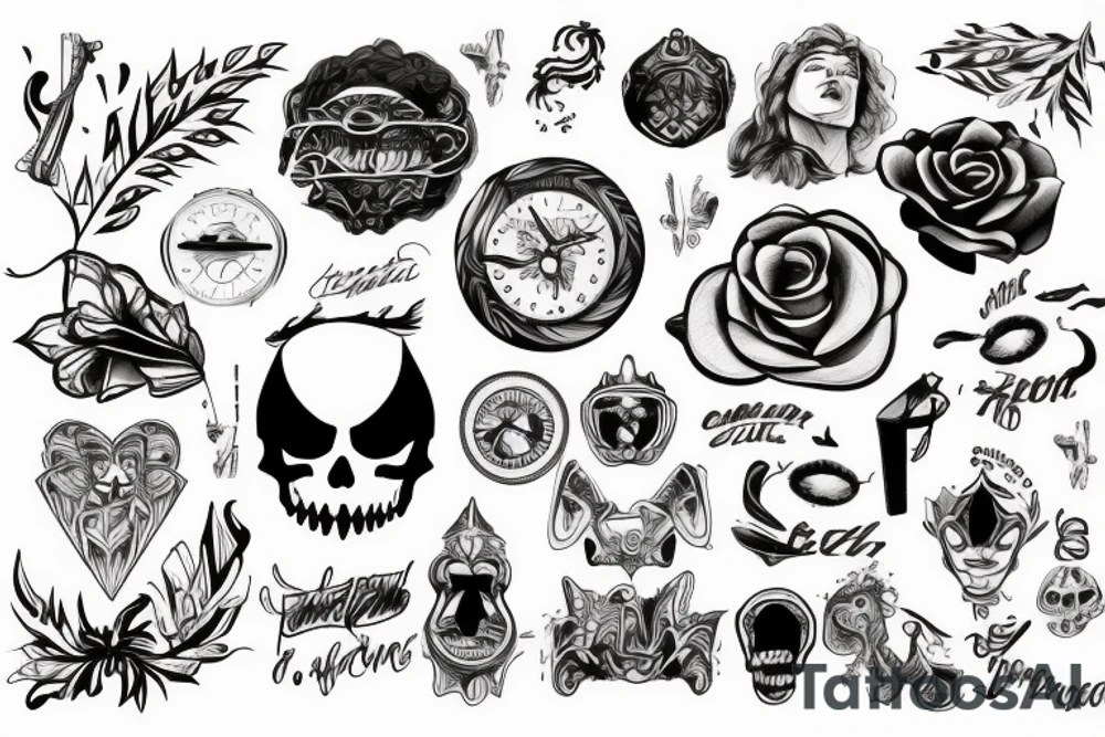 track tattoo idea