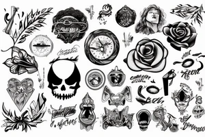 track tattoo idea