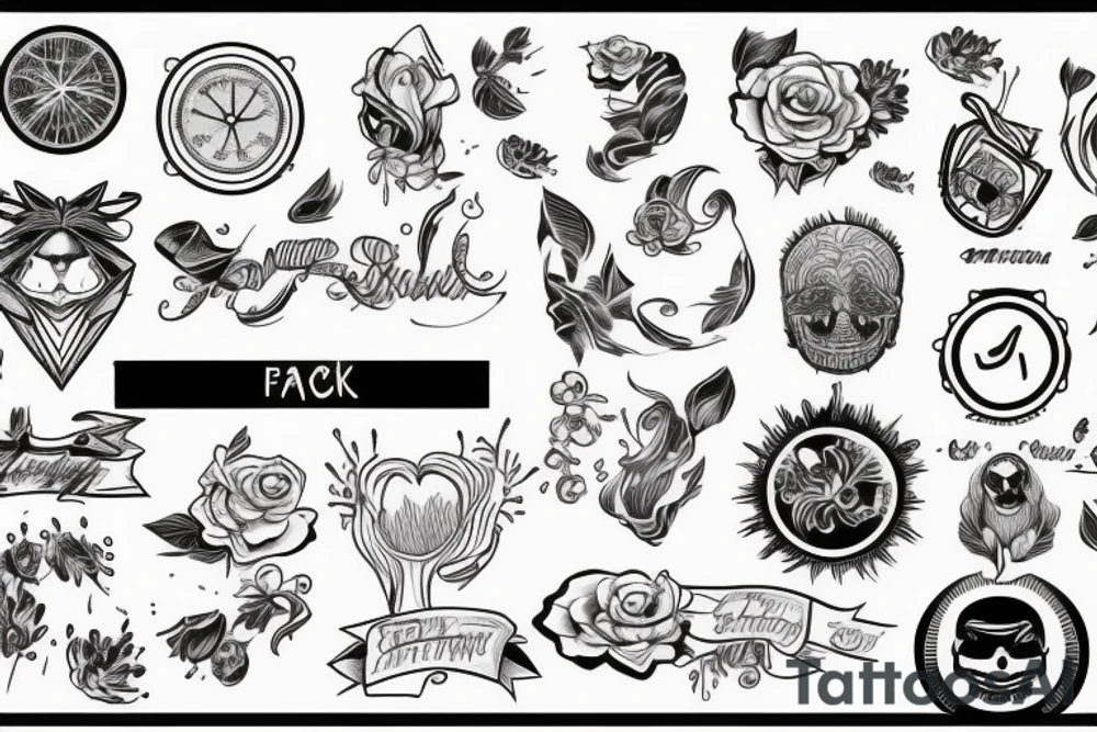 track tattoo idea