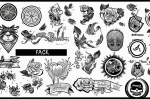 track tattoo idea