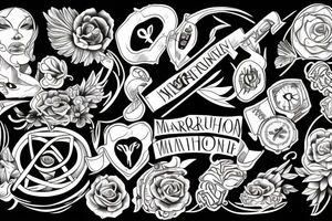 marathon tattoo idea