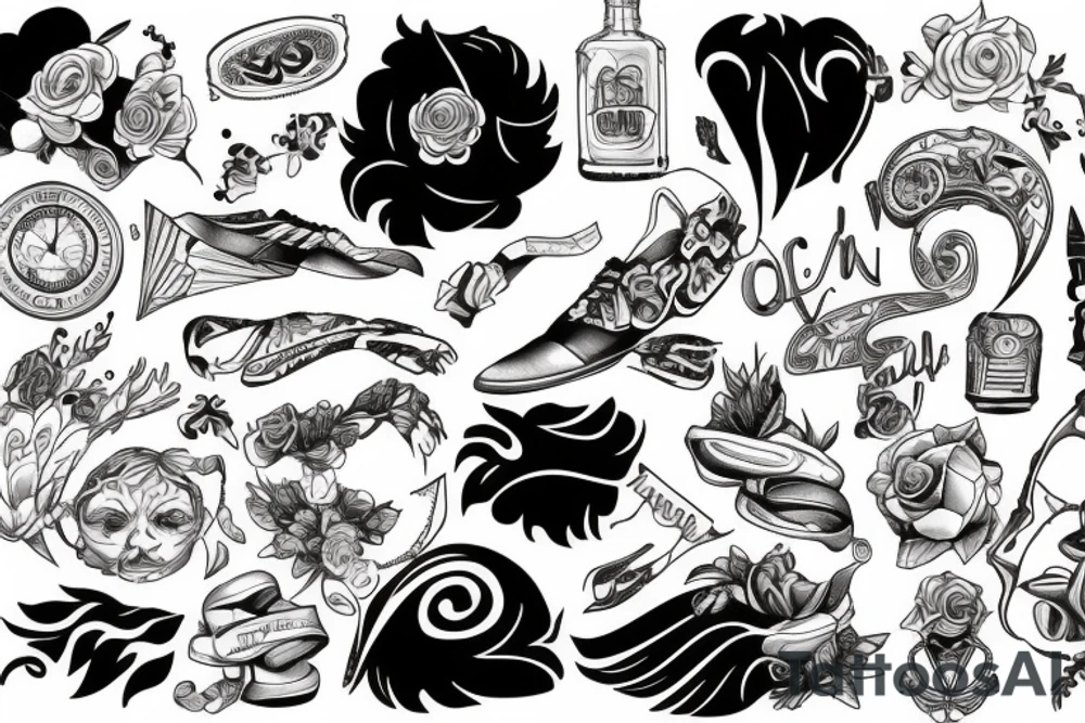 marathon tattoo idea