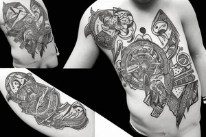 My life as a journey, starting from Ukraine to Thailand tattoo idea