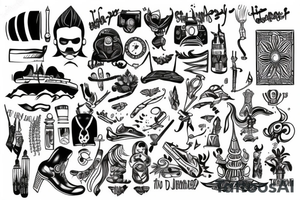 My life as a journey, starting from Ukraine to Thailand tattoo idea