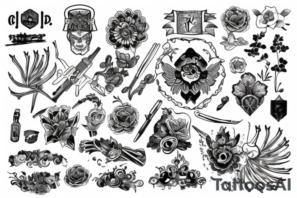 Create a tattoo about Ukraine tattoo idea