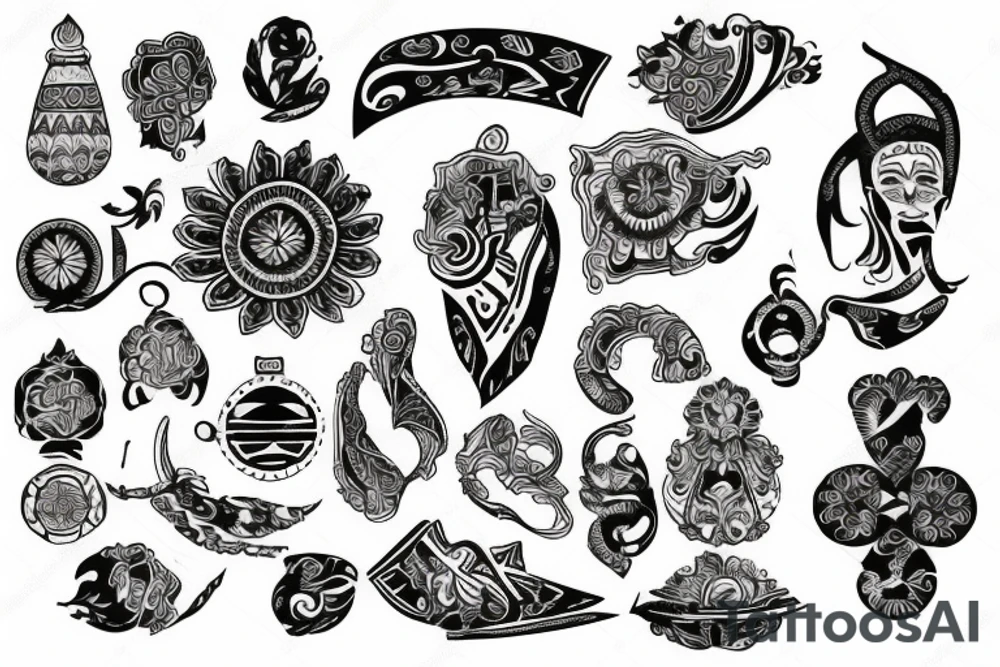 Create a tattoo about Ukraine tattoo idea