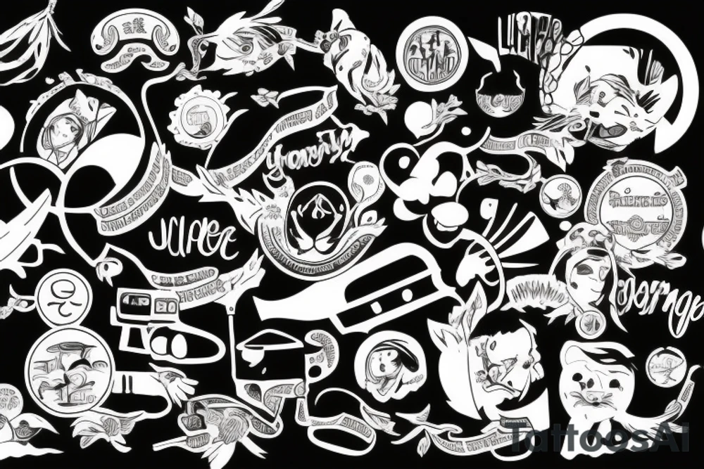 Life is a journey tattoo idea