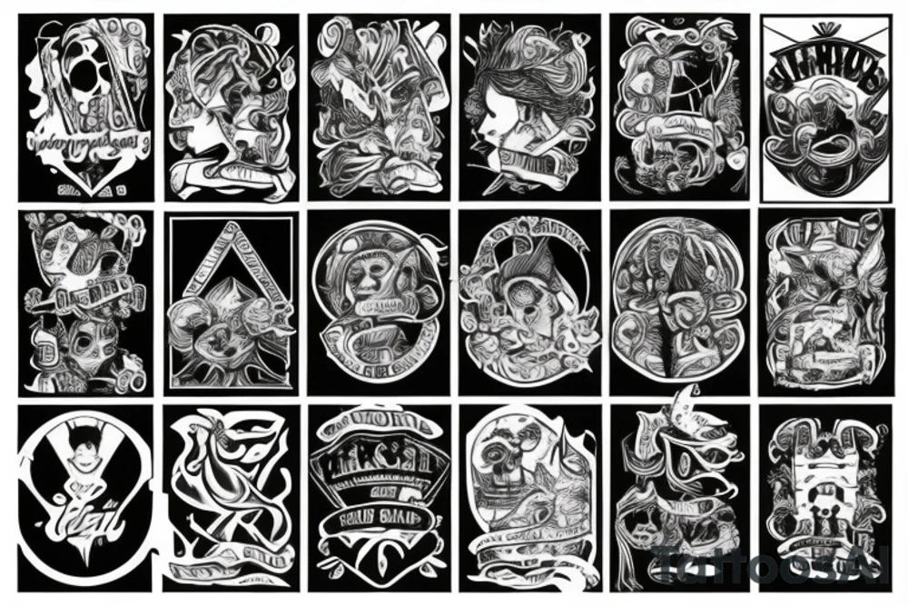 Life is a journey tattoo idea