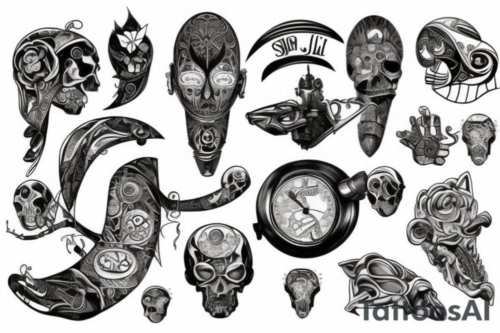 Life is a journey tattoo idea