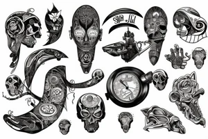 Life is a journey tattoo idea