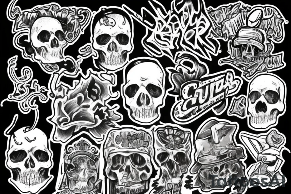 Full Back GANGSTA STYLE tattoo idea