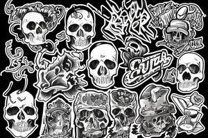 Full Back GANGSTA STYLE tattoo idea