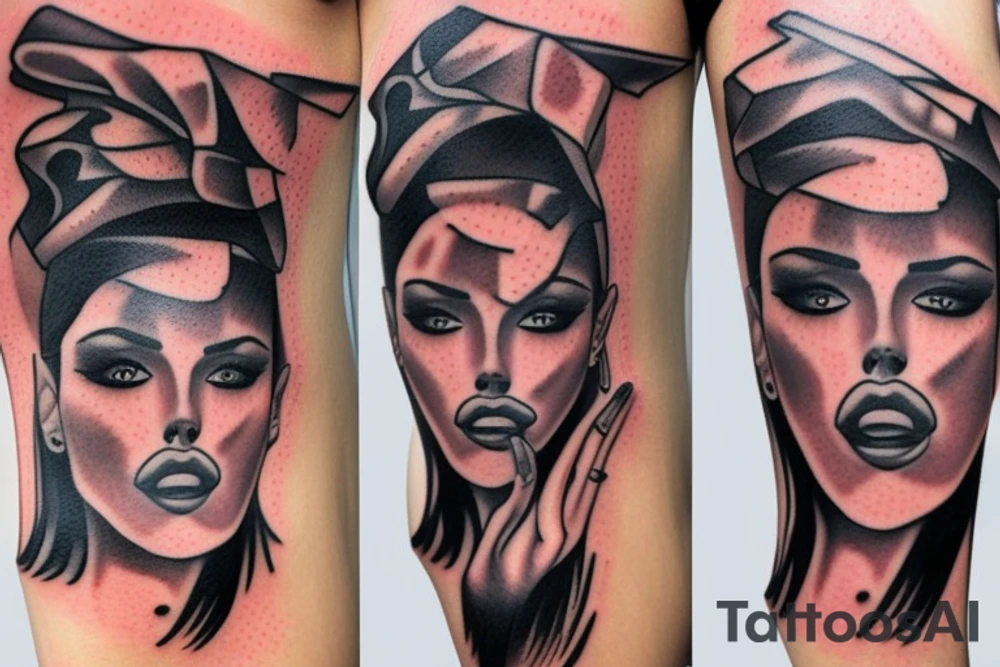 Gangsta Women tattoo idea